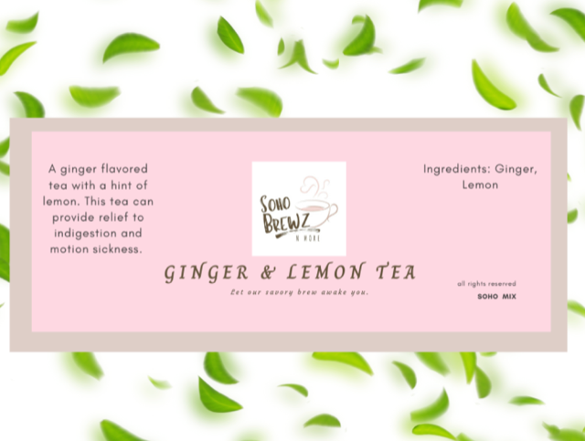 Ginger & Lemon Tea