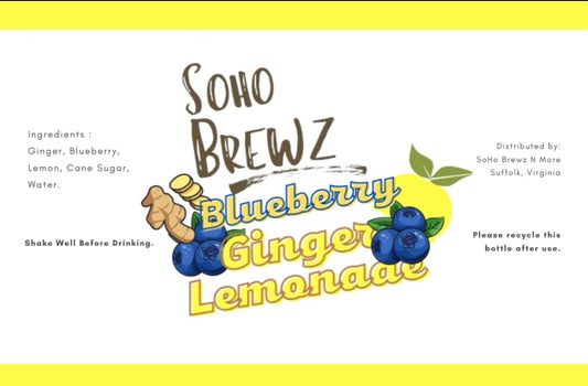 Blueberry Ginger Lemonade